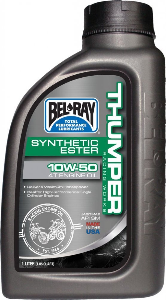 Масло моторное Bel Ray WORKS THUMPER RACING SYNTHETIC ESTER 4T [1л]