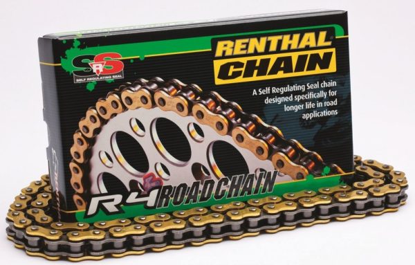 Цепь мото Renthal R4 Road SRS Chain 525-120L