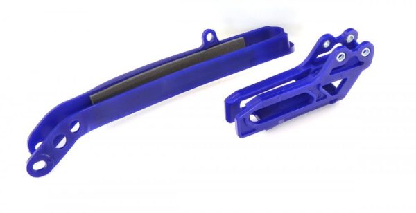 Polisport Chain guide + swingarm slider - Yamaha [Blue] - Polisport