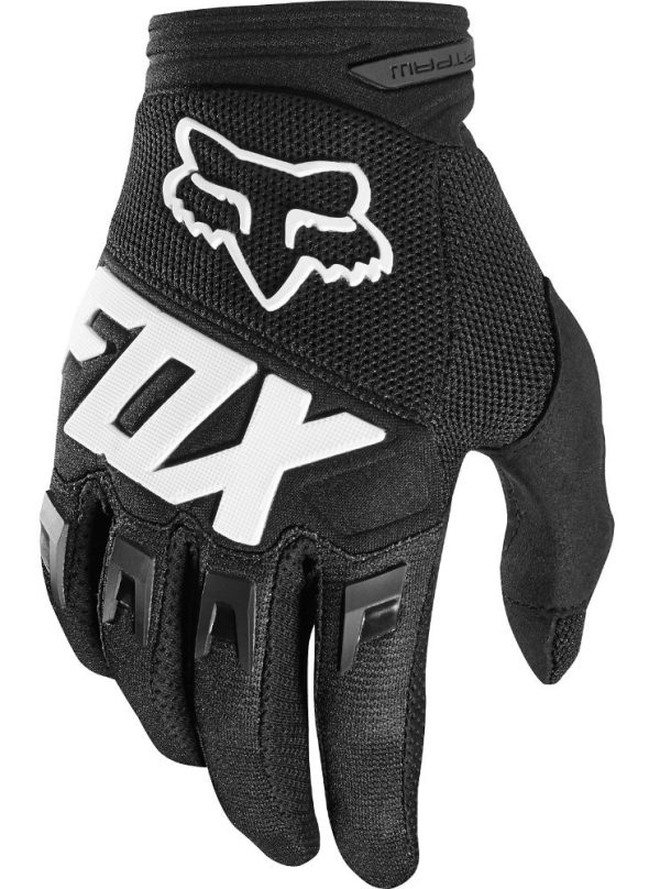 Детские мото перчатки FOX YTH DIRTPAW RACE GLOVE [Black]