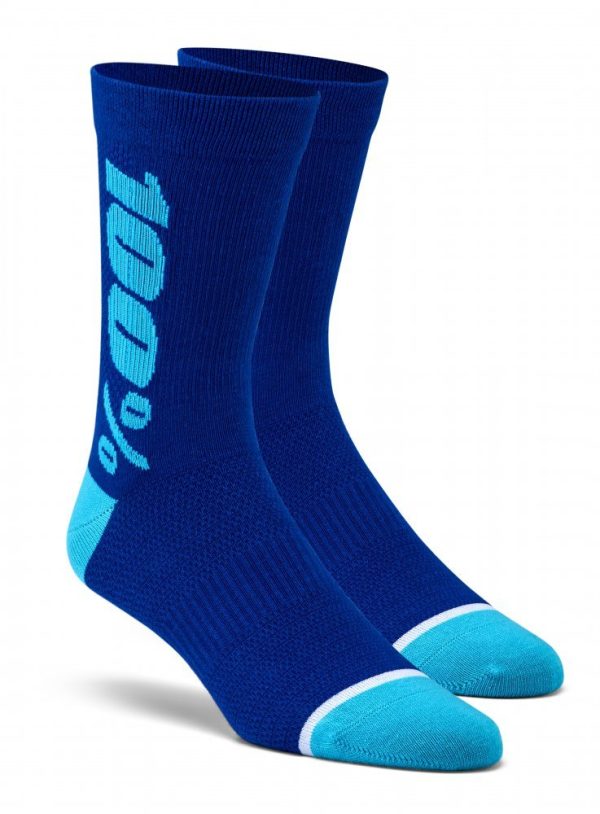 Вело носки Ride 100% RYTHYM Merino Wool Performance Socks [Blue]