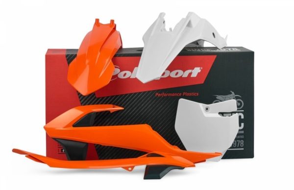 Пластик Polisport MX kit with Airbox - KTM [Orange] - Polisport