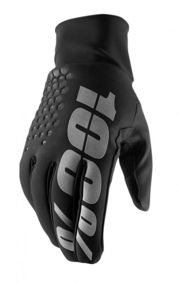 Зимние мото перчатки RIDE 100% BRISKER Hydromatic Glove [Black]