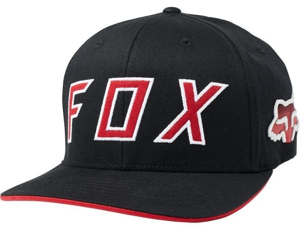 Кепка FOX SCRAMBLE FLEXFIT HAT [BLACK]
