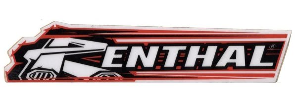 Наклейка Renthal Cycle Decal 200mm [RED] - Renthal
