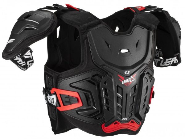 Детская защита тела LEATT Chest Protector 4.5 Pro Jr [Black/Red]