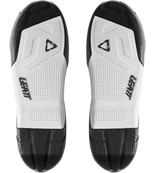 LEATT Sole GPX 4.5 / 5.5 Boots Pair [White/Black]