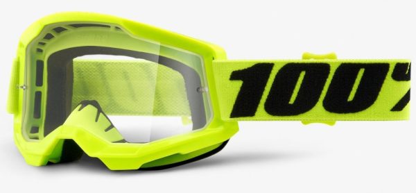 Мото очки 100% STRATA 2 Goggle Yellow - Clear Lens