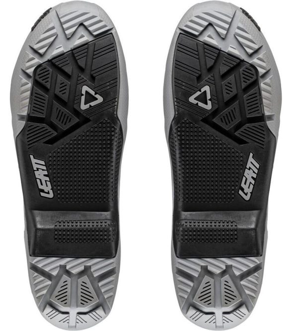 LEATT Sole GPX 4.5 / 5.5 Boots ENDURO Pair [Grey/Black]