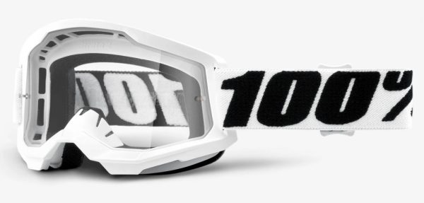Мото очки 100% STRATA 2 Goggle Everest - Clear Lens