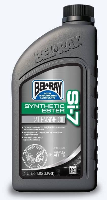 Масло моторное Bel-Ray Si-7 Synthetic Ester 2T Oil [1л]