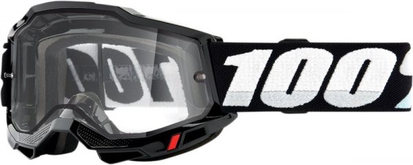 Мото очки 100% ACCURI 2 Enduro Goggle Black - Clear Dual Lens