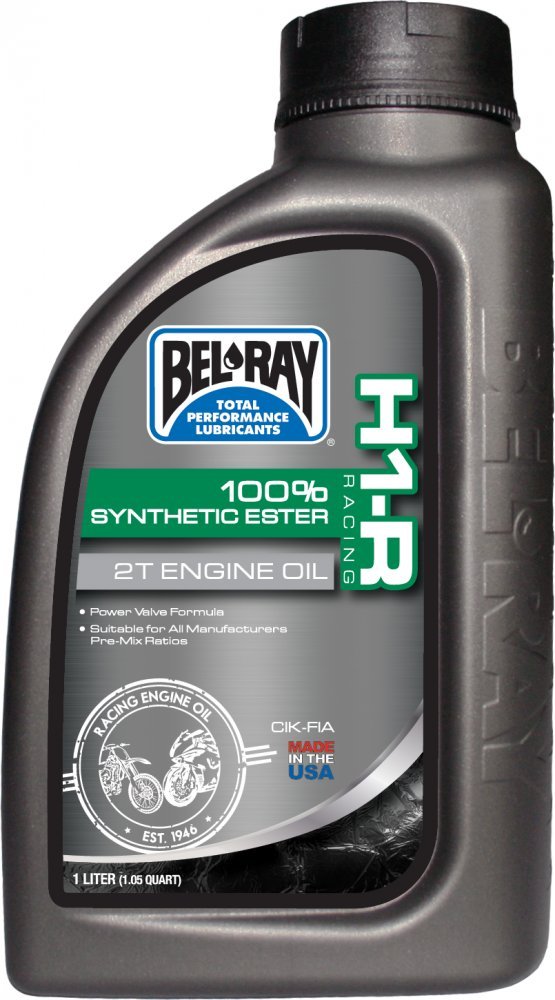 Масло моторное Bel-Ray H1-R Racing 100% Synthetic Ester 2T Oil [1л]